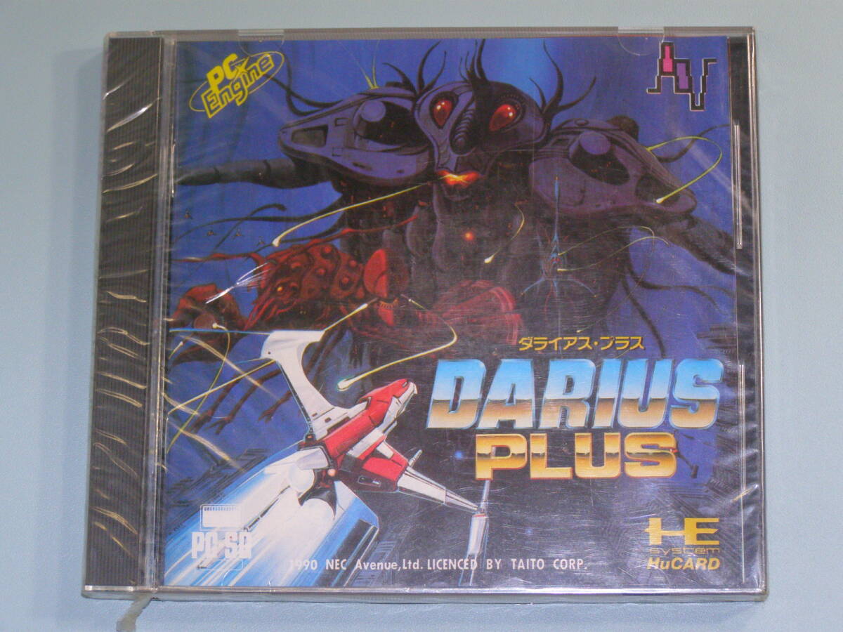 【新品未開封】NEC PCエンジン ダライアスプラス DARIUS PLUS拍卖