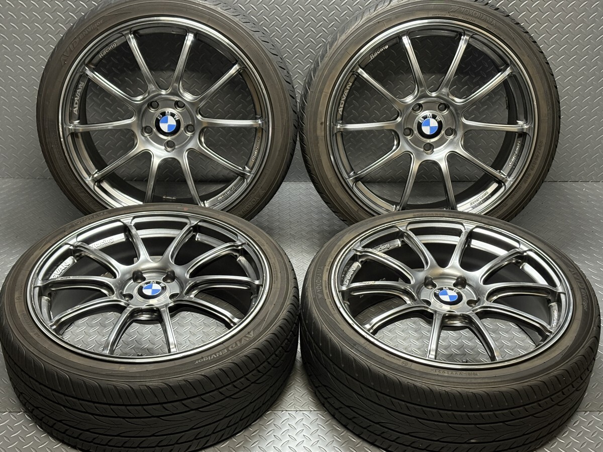 【BMWに】ADVAN Racing RZⅡ 19インチ 8J +48 5穴112 ヨコハマ AVID ENVigor 225/40R19 アドバンレーシングRZ2 (24110035)拍卖
