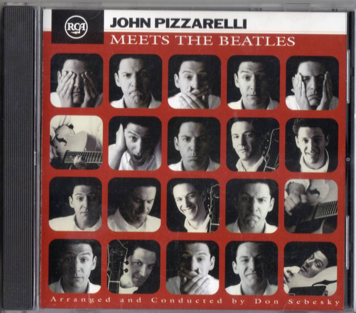 John Pizzarelli /Meets the Beatles +1【ビートルズジャズカバー日本盤CD】1998年*ジョン・ピザレリ拍卖