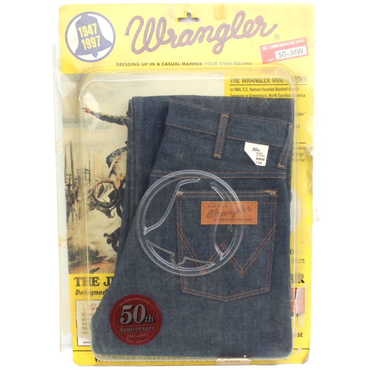 (44718)未使用デッドストックWranglerラングラージャパン50thMW M1500ジーンズW31 (50周年ヴィンテージ復刻 本藍染め11MWB 11MWレプリカ)拍卖