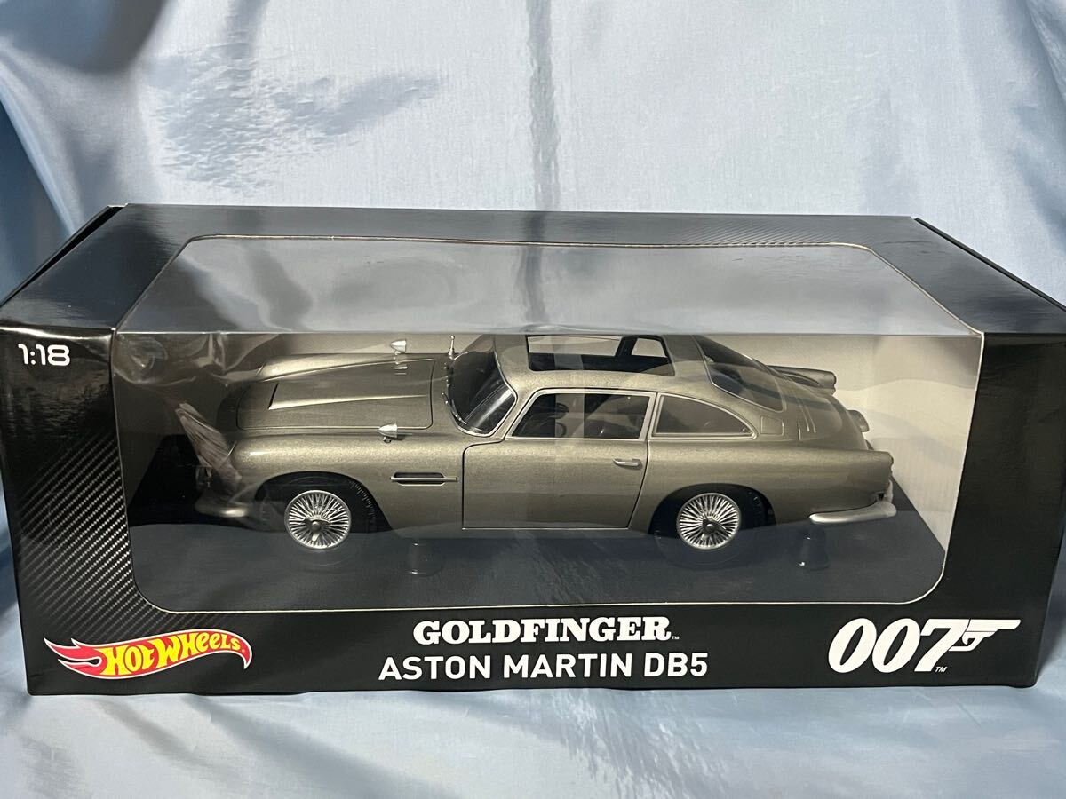 ホットウィール製  アストン マーチン DB5 007 ゴールド フィンガー  1/18拍卖