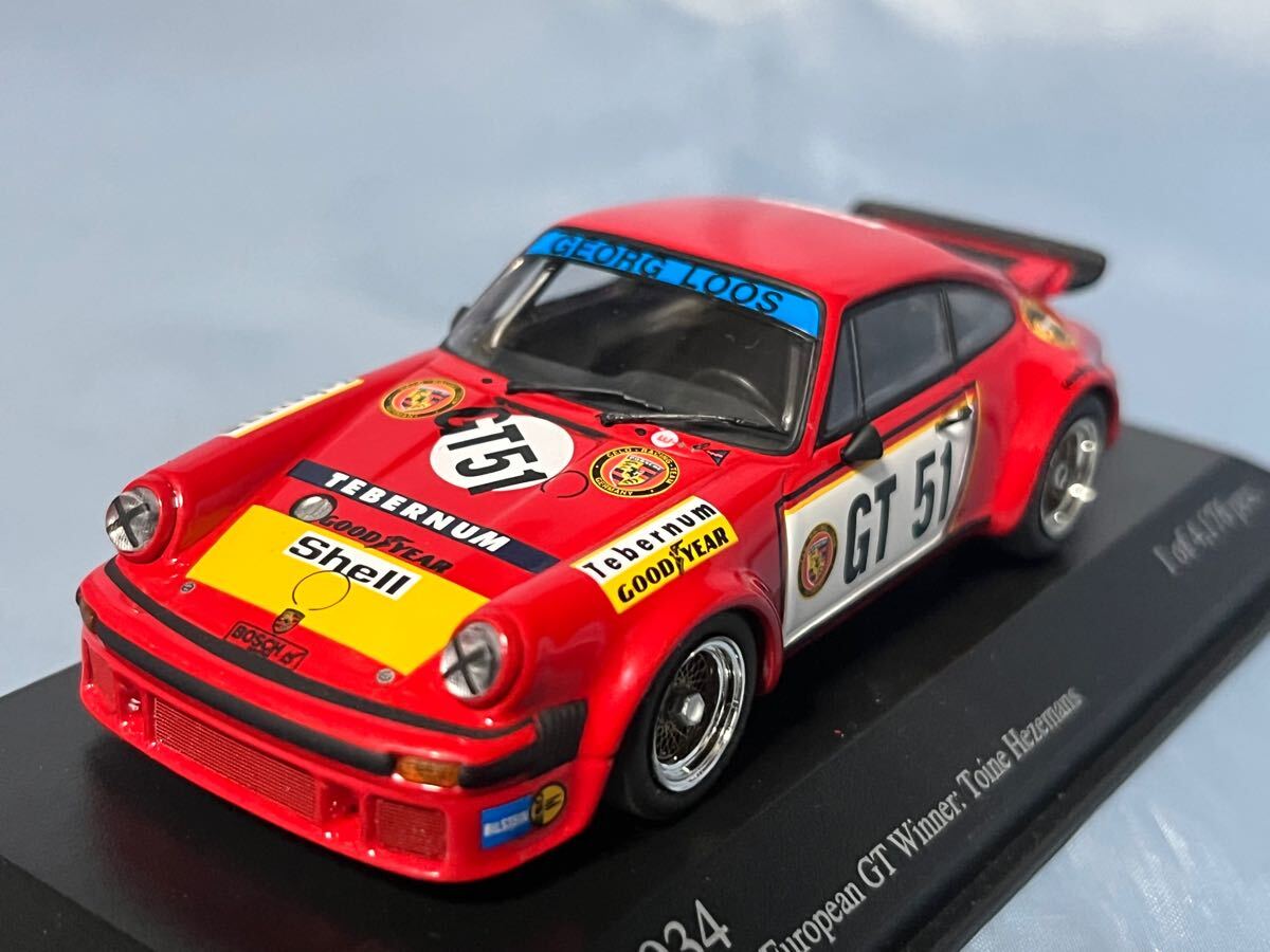 ミニチャンプス製  ポルシェ 934 ADAC 300km 1976年  (#51) 1/43拍卖