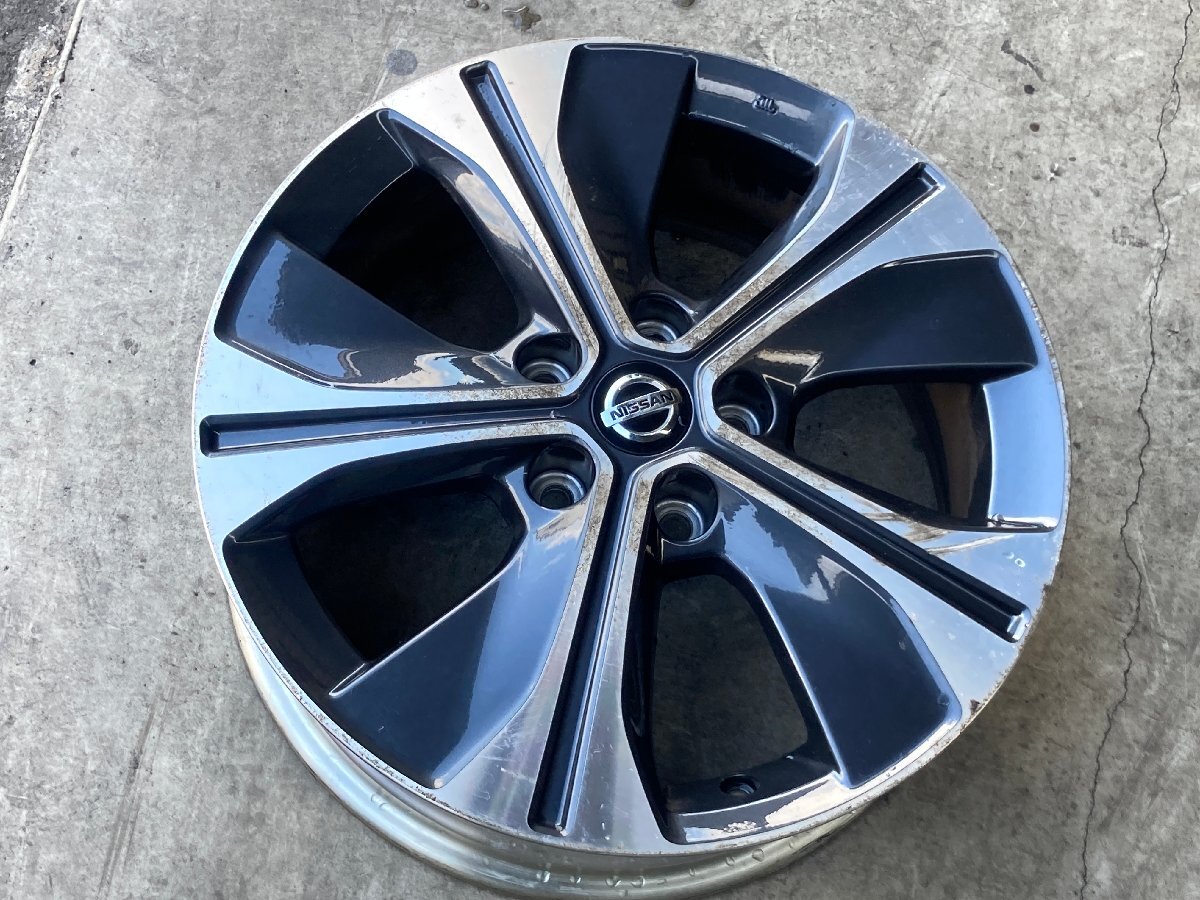 日産 ニッサン キックス ホイール 1本 17インチ 6.5J 5H PCD 114.3 +45  8800拍卖