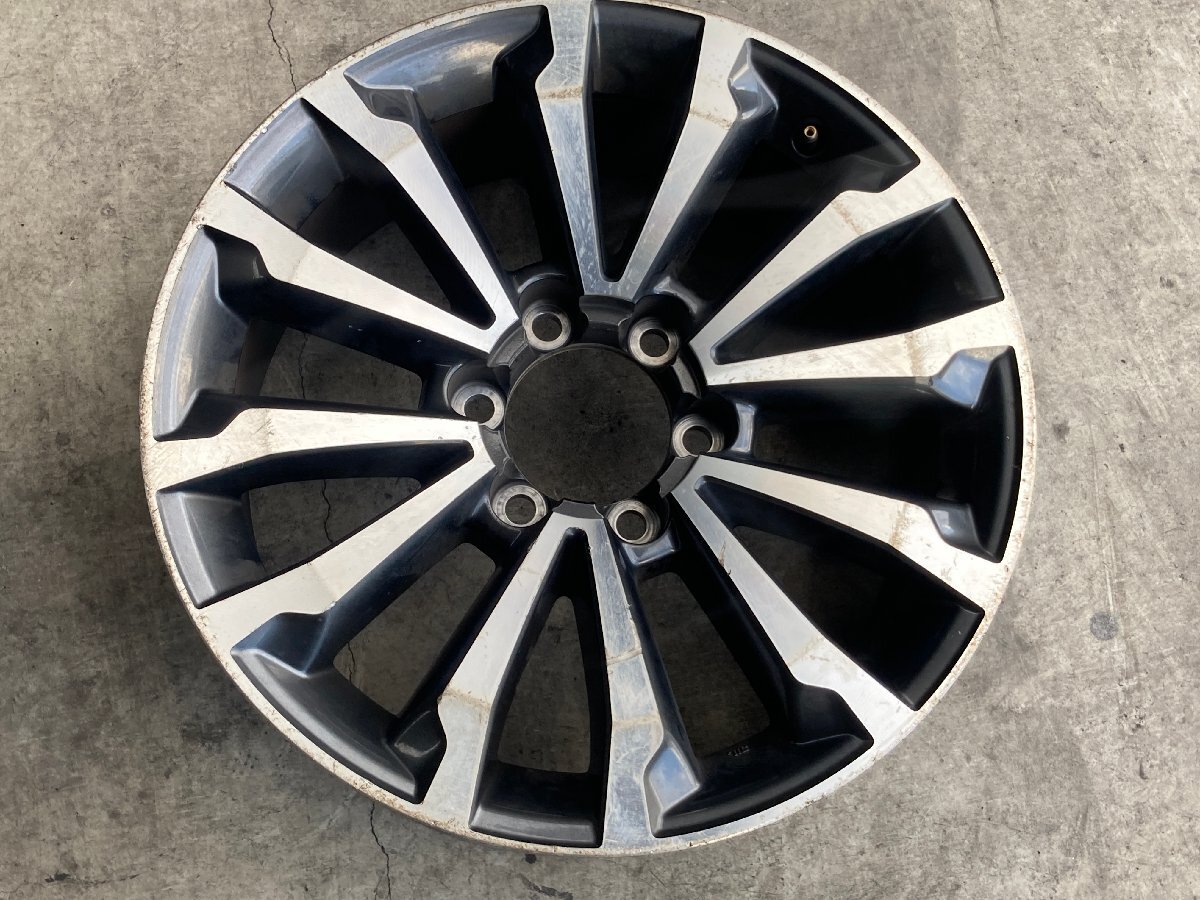 トヨタ  ランドクルーザー プラド ホイール 1本 19インチ 7.5J 6H PCD 139.7 +25 8801 拍卖