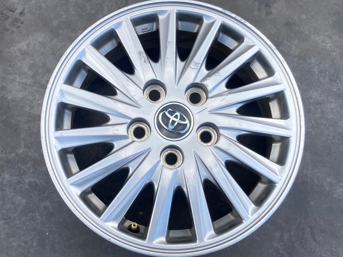 トヨタ ヴォクシー 純正 ホイール 1本 15インチ× 6J 5H PCD114.3 +50 8838拍卖