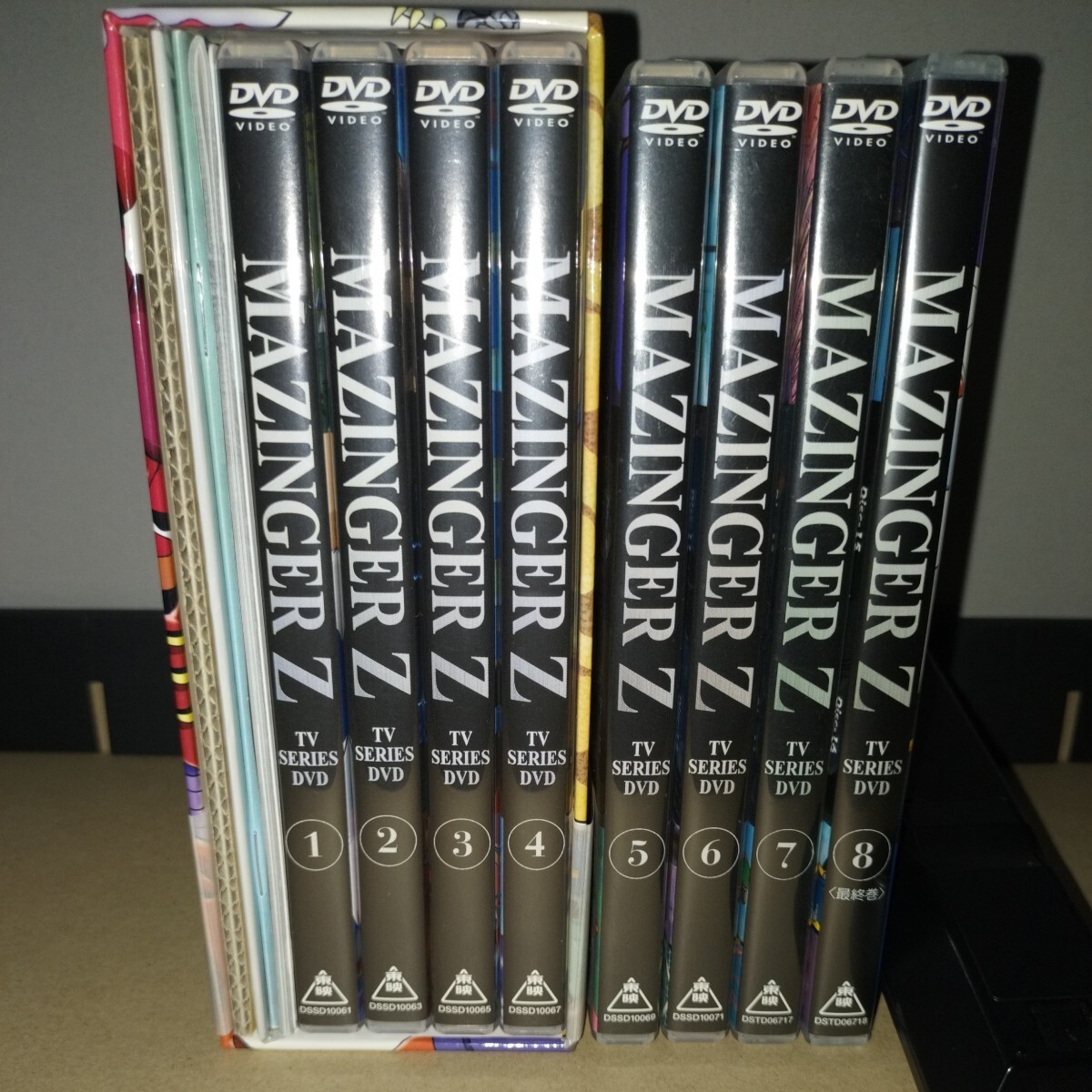 ★美品(欠品あり)/国内正規品/セル版★マジンガーZ TV SERIES DVD BOX.1 +BOX.2(一部単巻版) セット TVシリーズ全92話収録 初回生産限定拍卖