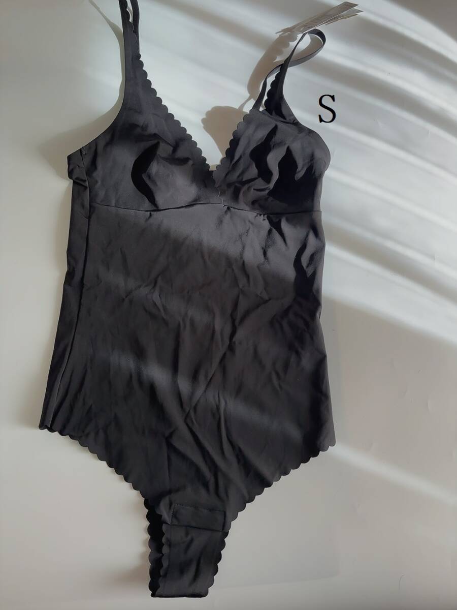 S★princesse tam.tam / プリンセスタムタム フランス シームレスボディースーツ 黒拍卖