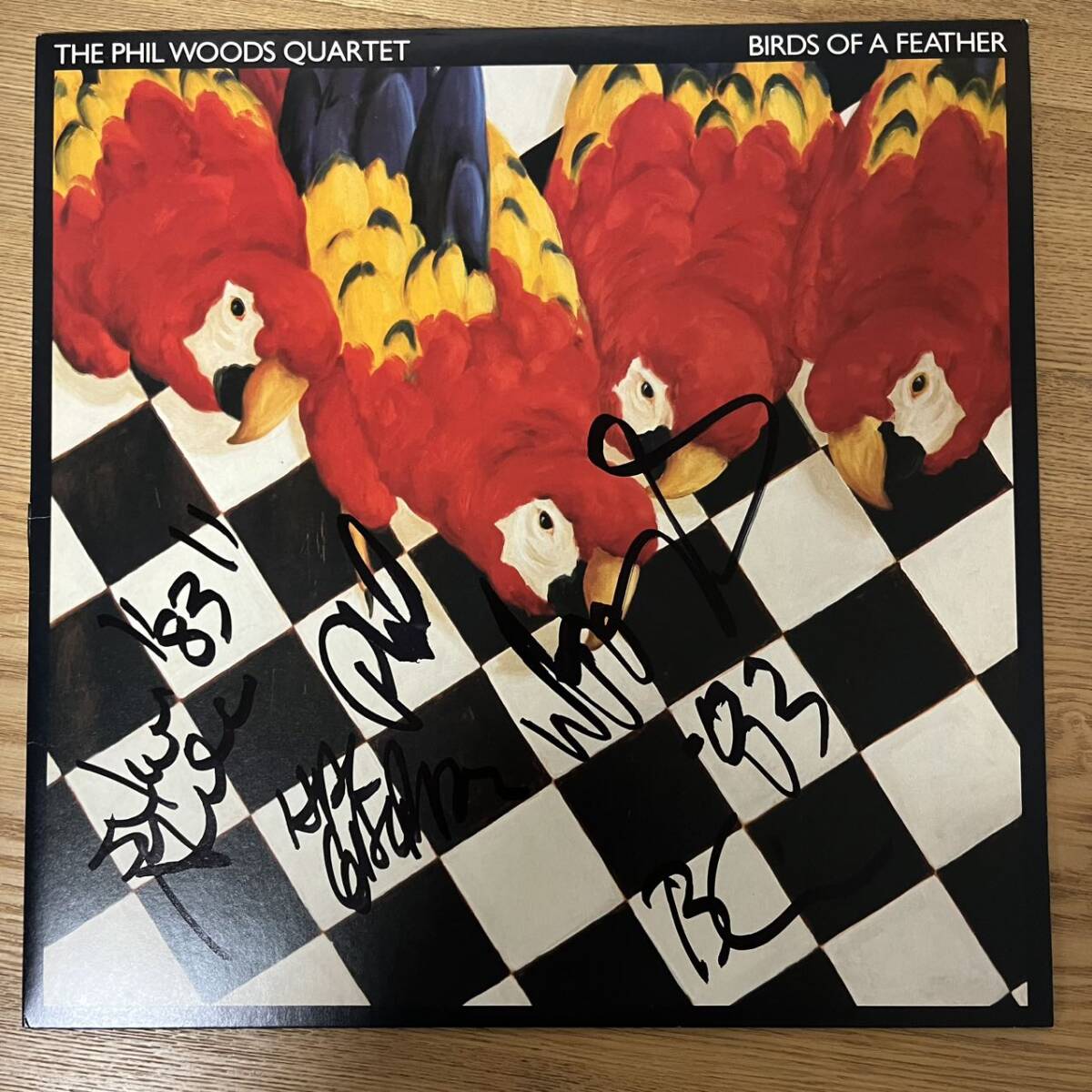 サイン?PHIL WOODS QUARTET/BIRDS OF A FEATHER/POLYSTAR 25S-3005 NB1217-010拍卖