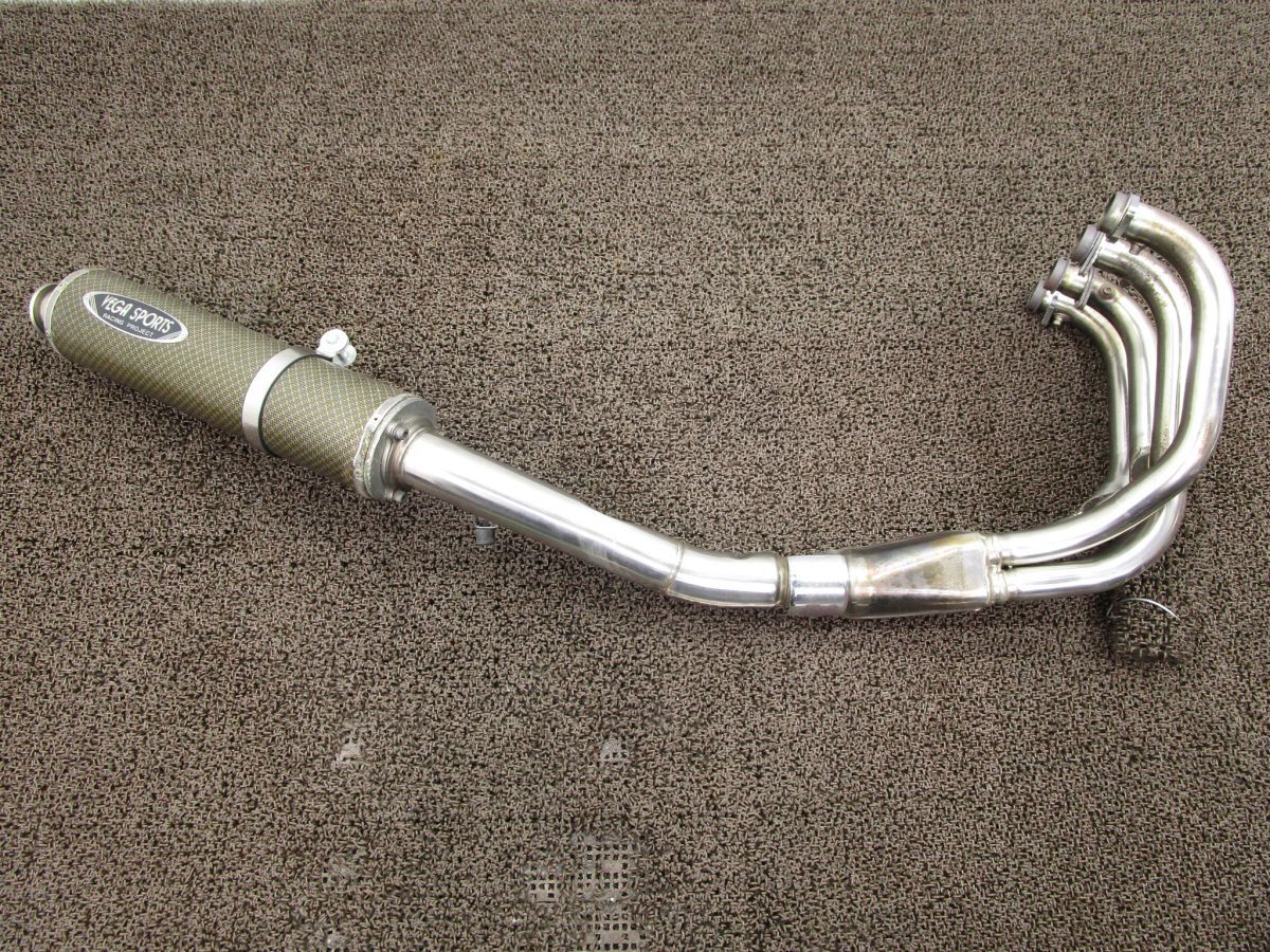 GSF750 社外 ベガスポーツ マフラー サイレンサー ■V454!GR7EA カスタム素材に スズキ 【 R730 】 キャブ車 動画有拍卖