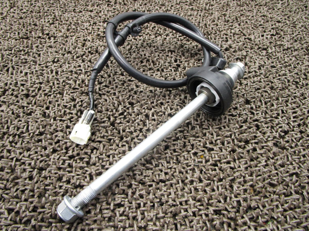 Dトラッカー125 フロントアクスルシャフト メーターギア ●V520!LX125D カワサキ 【 LX125CE 】 D-TRACKER 動画有 インジェクション FI拍卖