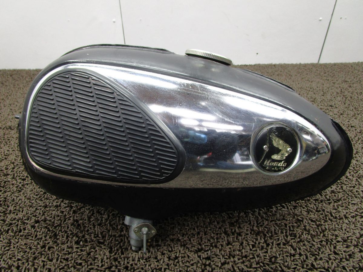 CS90 ガソリンタンク フューエルコック □V703 タンクカバー!S90 ホンダ 【 S90E 】 キャブ車 動画有拍卖