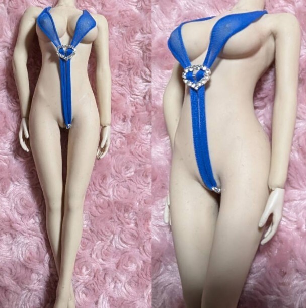 1/6ドール用 TBLeague ファイセンS07 ロイヤルブルー シースルーコスチューム拍卖