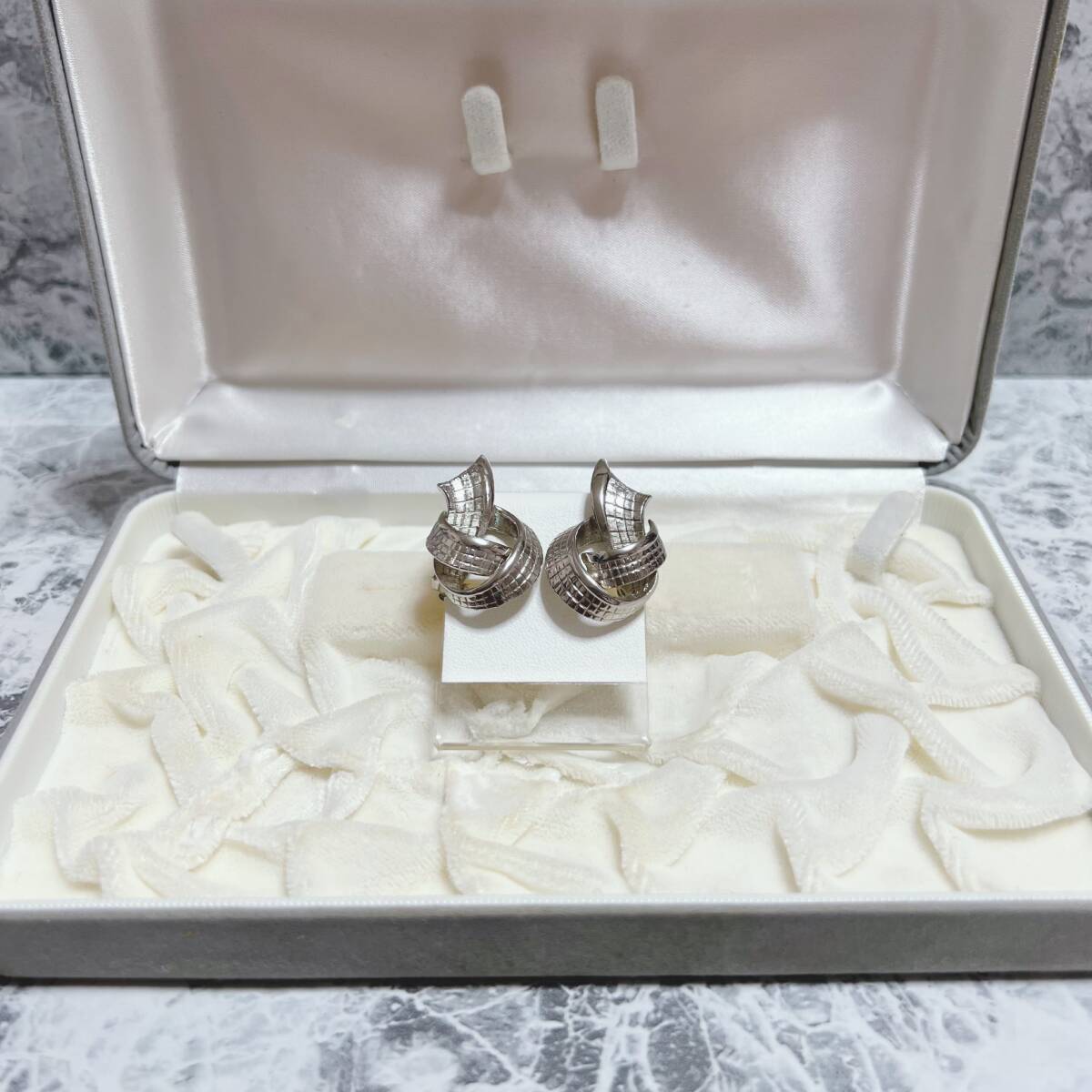 イヤリング シルバー silver デザイン シンプル アンティーク ヴィンテージ EL-1565拍卖