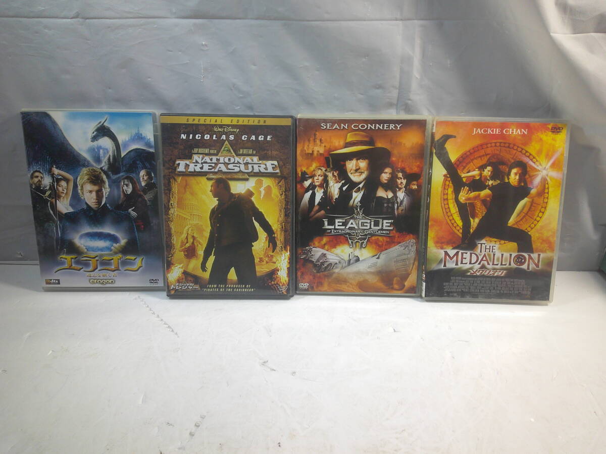 【DVD】 エラゴン 遺志を継ぐ者 ナショナル・トレジャー メダリオン リーグ・オブ・レジェンド 時空を超えた戦い 4本セット拍卖