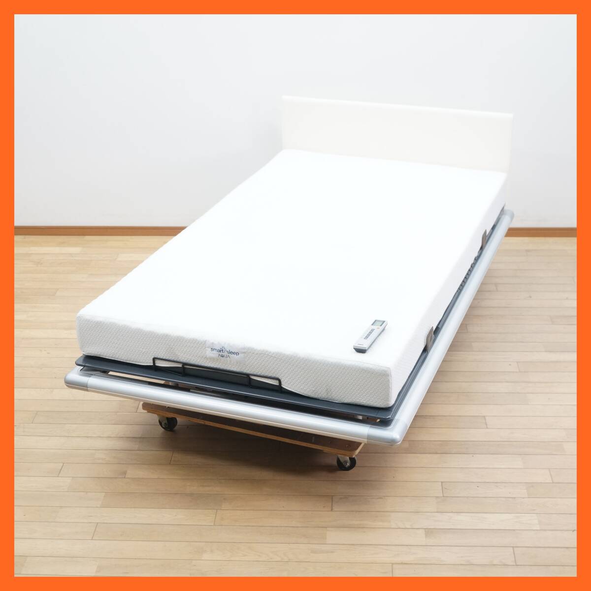 東ハ:【パラマウントベッド】INTIME7000 電動アジャスタブルベッド セミダブルロング スマートスリープアクア マットレス MW-C200L拍卖