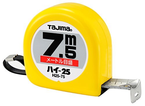 タジマ(Tajima) コンベックス 7.5m×25mm ハイ25 H25-75BL拍卖