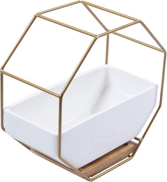 ★最終価格★ミニマリスト八角形幾何学的な壁掛けテーブル多肉植物 セラミック植木鉢拍卖