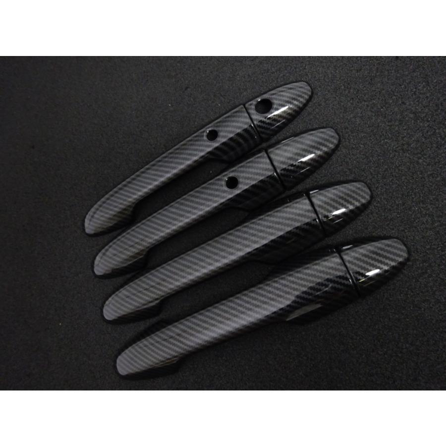 スポーティ全開♪ カーボン ルック ドアハンドル カバー フリード+ハイブリッド GB7 GB8 ハイブリッドB EX Gホンダセンシング ガーニッシュ拍卖