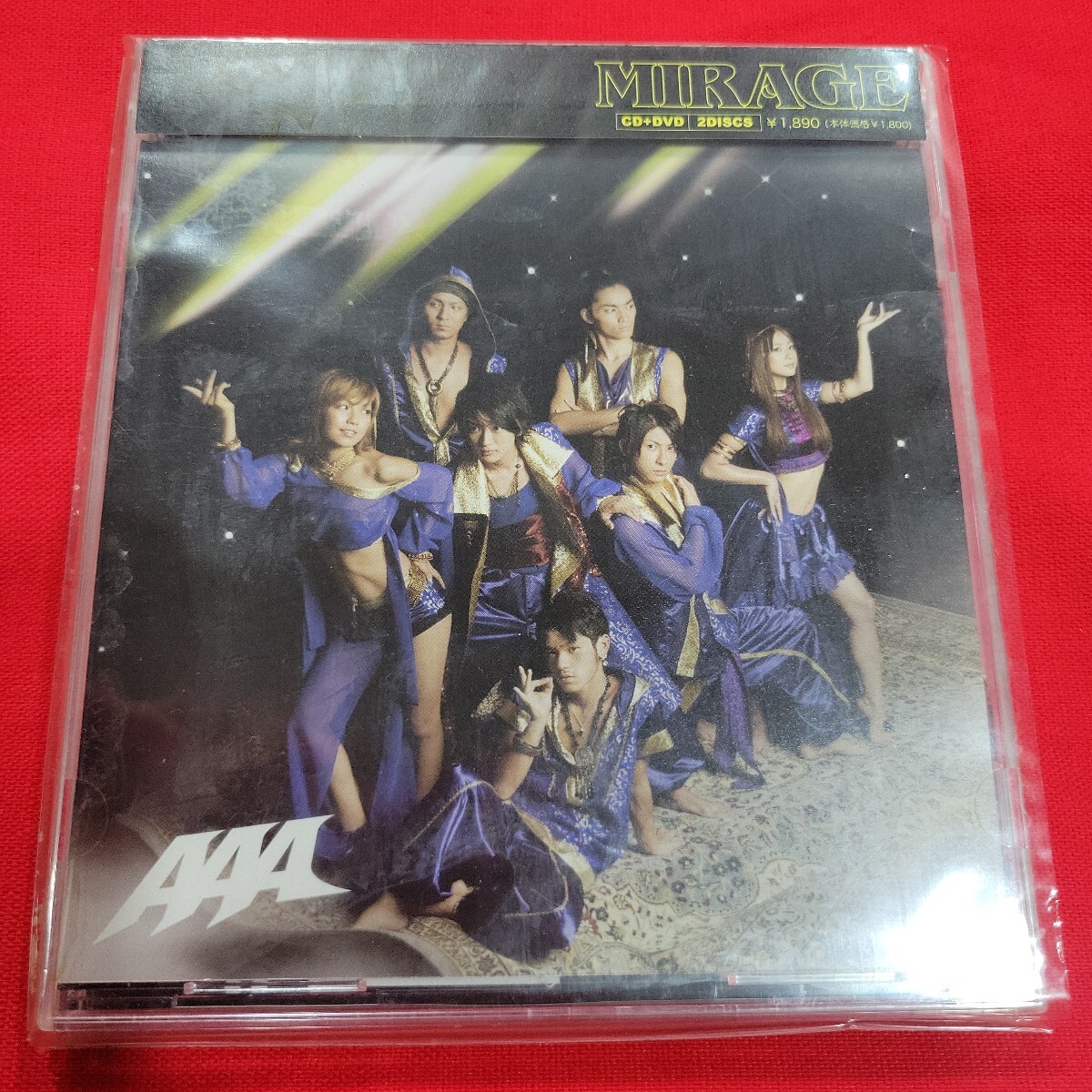 №7818 送料無料 美品 CD+DVD AAA MIRAGE DVD「MIRAGE」MUSIC CLIP収録拍卖