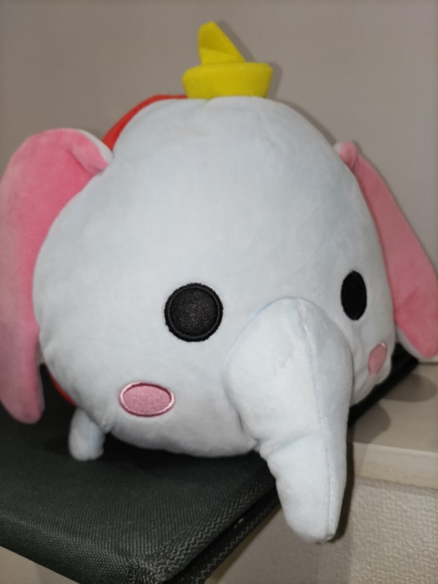 即決価格【新品】ディズニー ダンボ ふわふわ ぬいぐるみ クッション 全長 約40cm ぞう 抱き枕 非売品 同梱可能拍卖