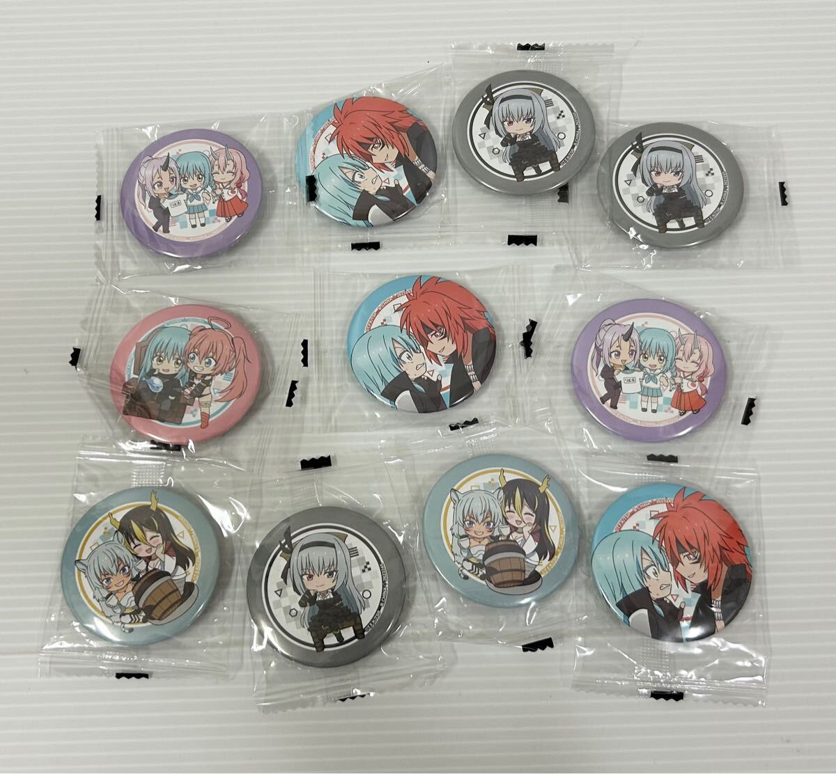 転生したらスライムだった件 転スラ あそーと2 ガチャポンくじ 缶バッジ セット アルビス スフィア ギィ リムル シュナ シオン拍卖