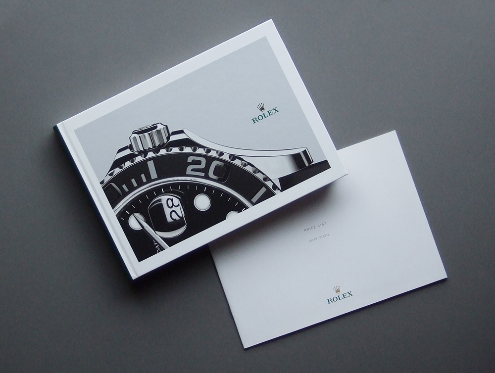 【カタログのみ】ROLEX 2019-2020 PRICE RIST付 検 価格表付 ロレックス拍卖