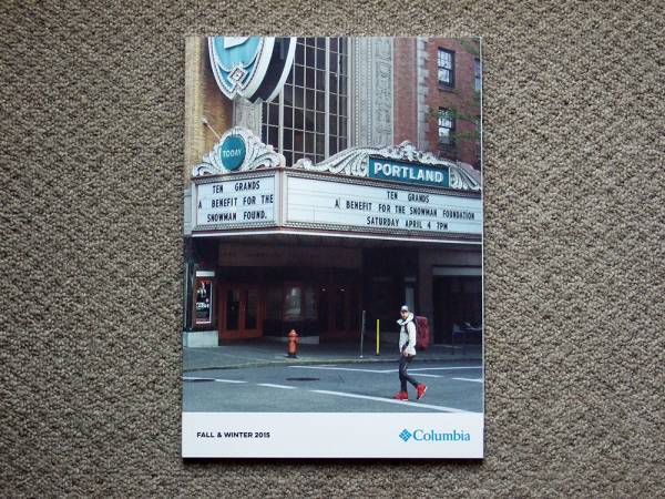 【カタログのみ】Columbia コロンビア 2015 秋冬 ジャケット リュック拍卖