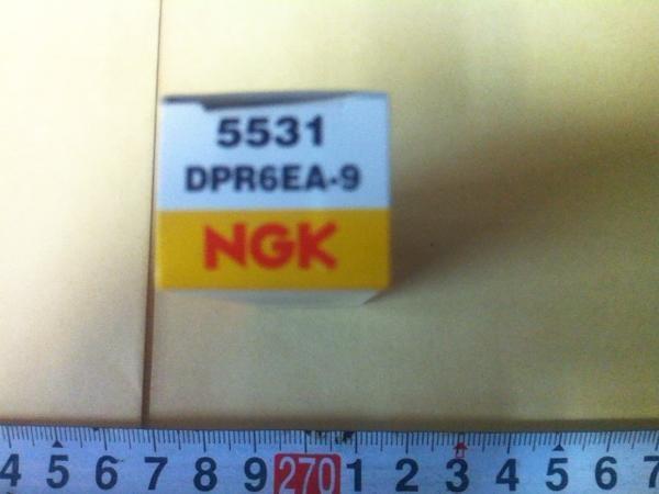 新品送料込NGKスパークプラグDPR6EA-9 4個フュージョンX等拍卖