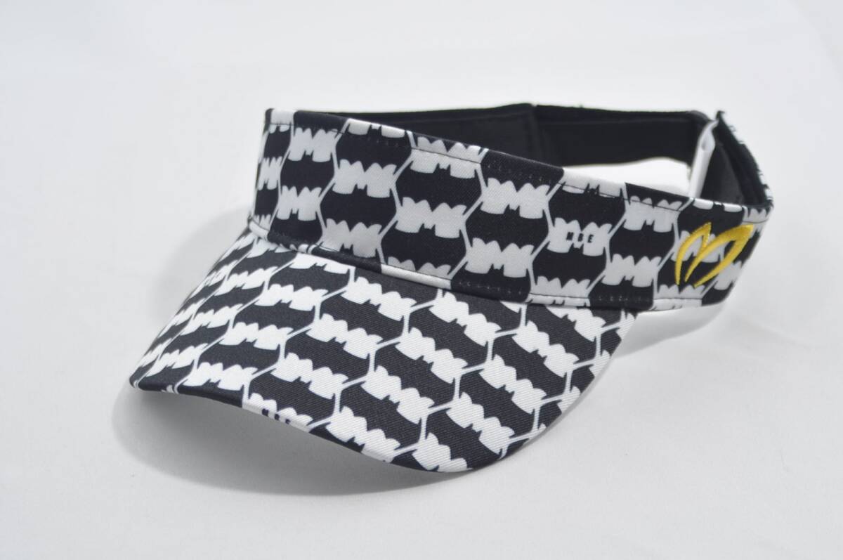 coco 中古【値下げ】 マスターバニーエディション MASTER BUNNYサンバイザー フリー 黒×白 バットマン レターパックプラス発送可 76042拍卖