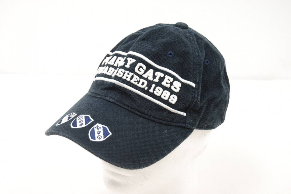 coco 中古【値下げ】 パーリーゲイツ PEARLY GATES キャップ フリー ネイビー 濃紺 刺しゅう レターパックプラス発送可 83086拍卖
