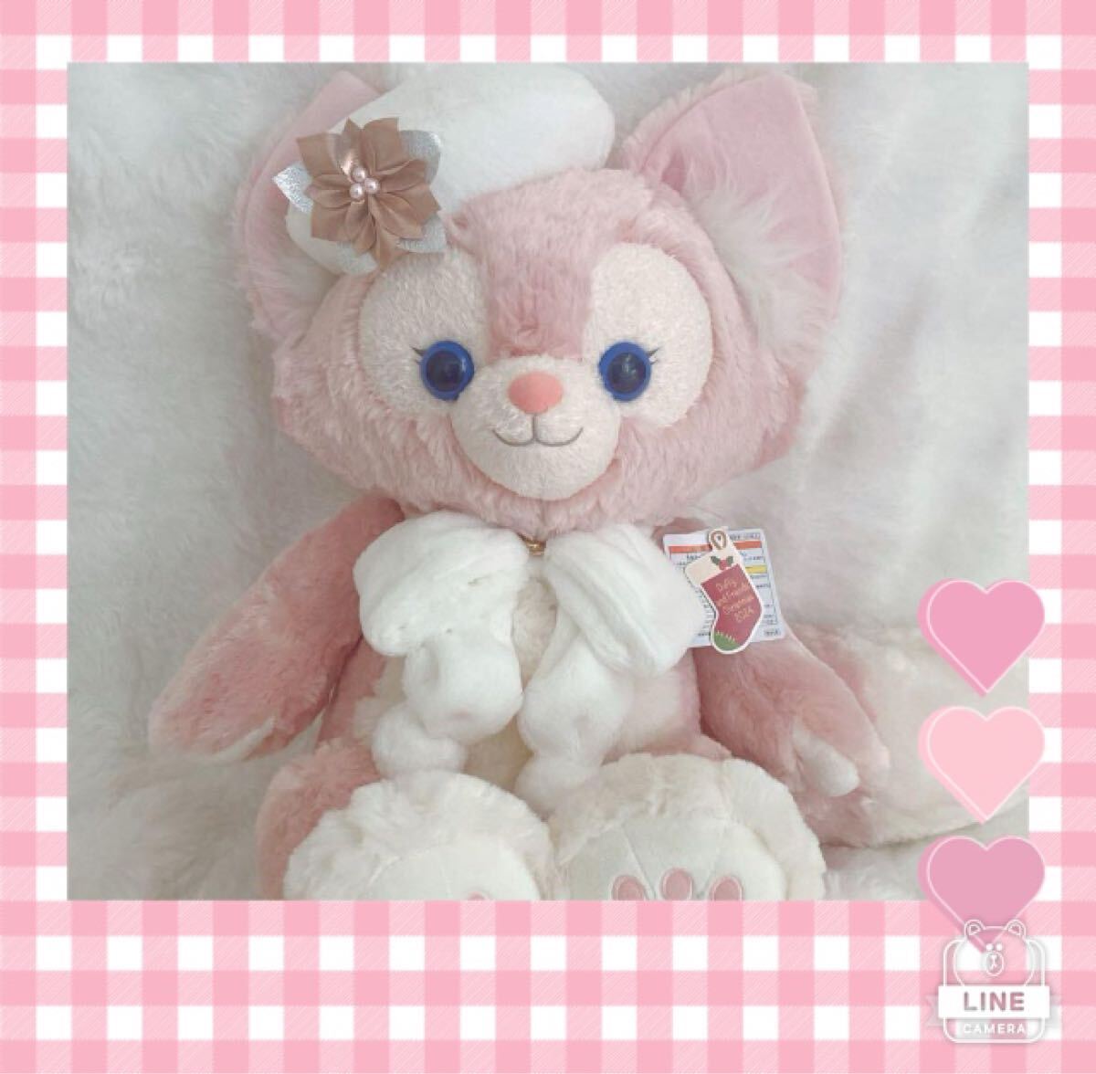 ☆ダンシングスノーフレークス☆リーナベル☆Mサイズのぬいぐるみ☆タグ、値札付き☆拍卖