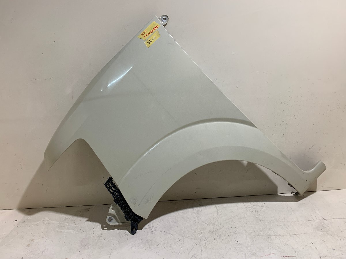 HONDA ホンダ JF1 JF2 N-BOX NBOX エヌボックス 左フロントフェンダー 左 L 助手席側 フロント フェンダー クリームパール系拍卖