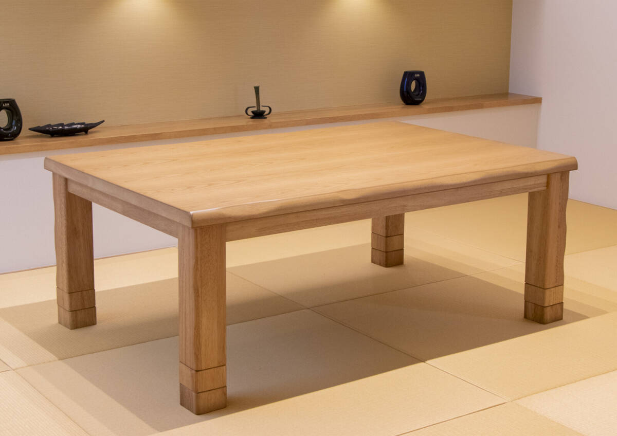 KG KT 3D コタツ 120㎝ 長方形 ナチュラル拍卖