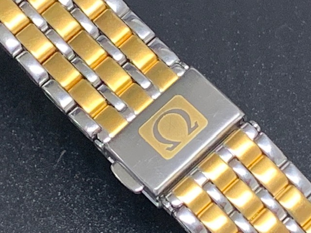 美品 OMEGA オメガ 純正ステンレスベルト コンビカラー19mm 中古扱い (TO24056)送料無料拍卖