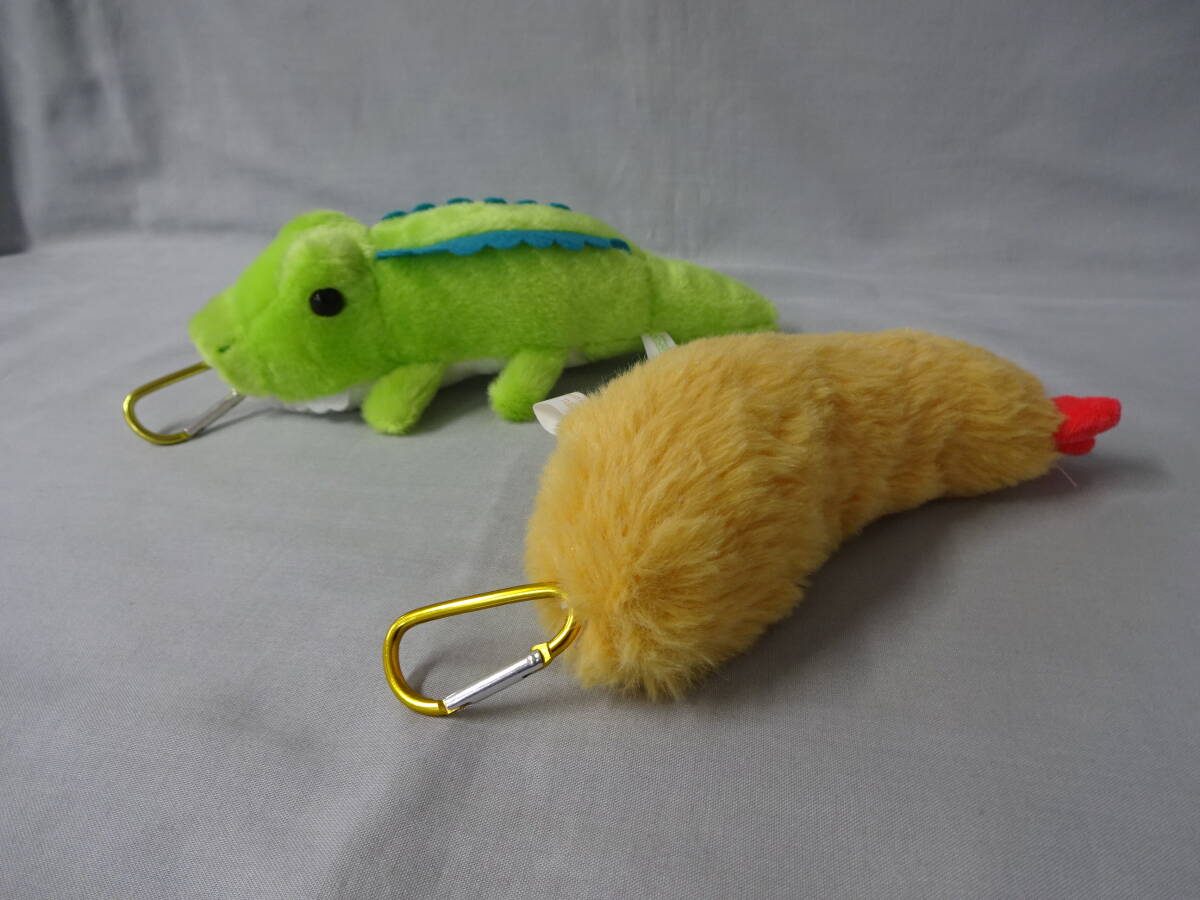 ぷきゅ&ぶるぶる!ふわふわワニ ぬいぐるみ ぷきゅ&ぶるぶる! ふわふわエビフライ ぬいぐるみ 2個まとめ売り 拍卖