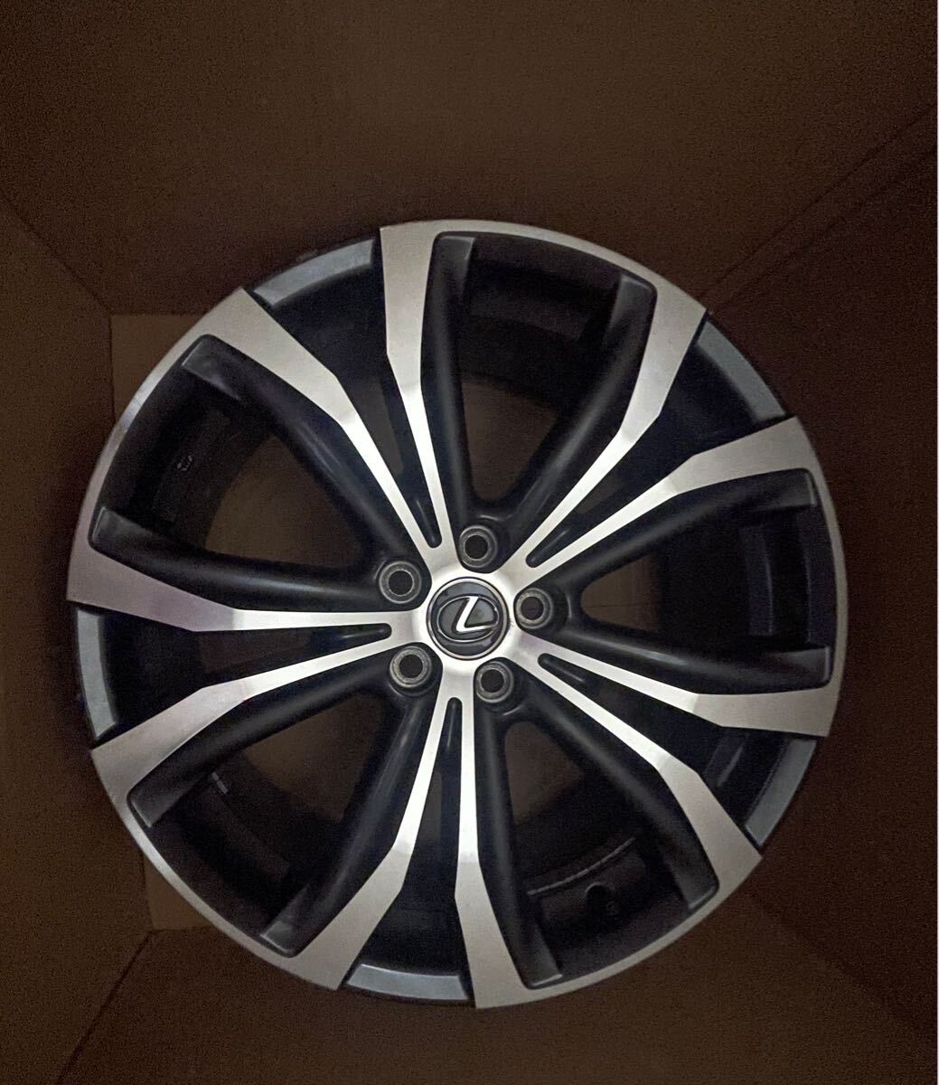 即決 レクサス20系 RX ホイール純正 1本バージョンL Fスポーツ ● 20インチ 8J+30 pcd 114.3-5H ●拍卖
