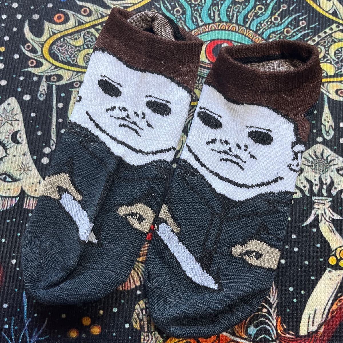 靴下 男女兼用 アメキャラ ユニセックス ソックス くるぶし 新品 24-26cm拍卖