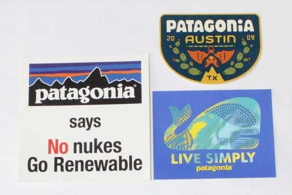 訳有 パタゴニア ステッカー 3種セット PATAGONIA STICKERS SET 原発 NO NUKES オースティン テキサス USA リブシンプリー 鯨 シール 新品拍卖