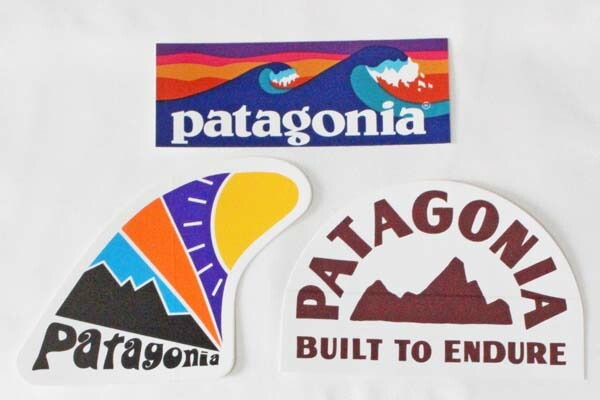 訳あり パタゴニア ステッカー 3種セット PATAGONIA STICKERS SET スケッグセット ボードショーツロゴ ジオロジャーズ サーフ シール 新品拍卖