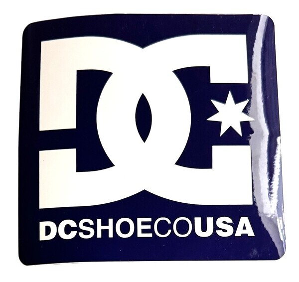 訳有 正規 ディーシーシュー ステッカー 紺 DCSHOE WEB STICKER ネイビー コレクション シール カスタム シューズ SK8 スケートボード 新品拍卖