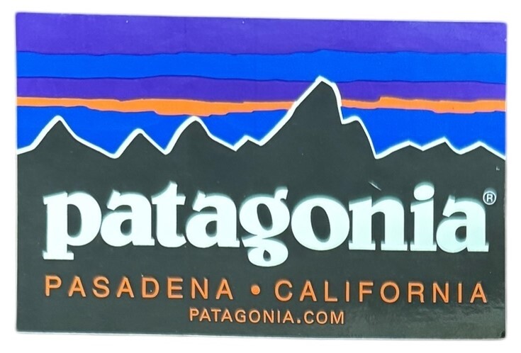 訳有 パタゴニア ステッカー パサデナ カリフォルニア フィッツロイ PATAGONIA PASADENA シール アメリカ 店舗限定 USA 海外 コレクション拍卖