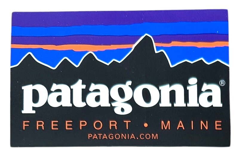 訳有 パタゴニア ステッカー フリーポート メイン 大丸 PATAGONIA FREEPORT MAINE STICKER アメリカ USA 州 STICKER シール 海外 店舗 限定拍卖