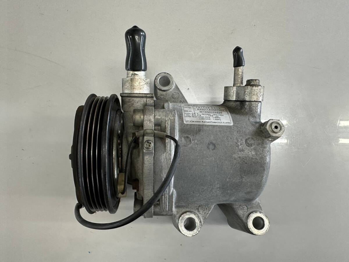 RN1 スバル ステラ カスタム コンプレッサー CALSONIC KANSEI 動作確認OK 0612拍卖