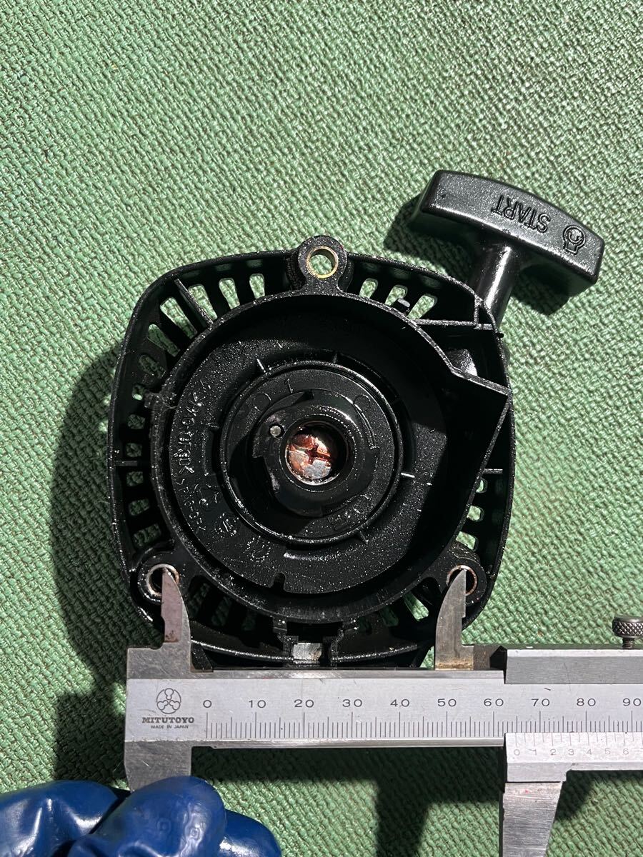 送料600円草刈機刈払機部品 パーツ リコイルスターター スタータープーリー セット リョービEKKB-2650 中古拍卖