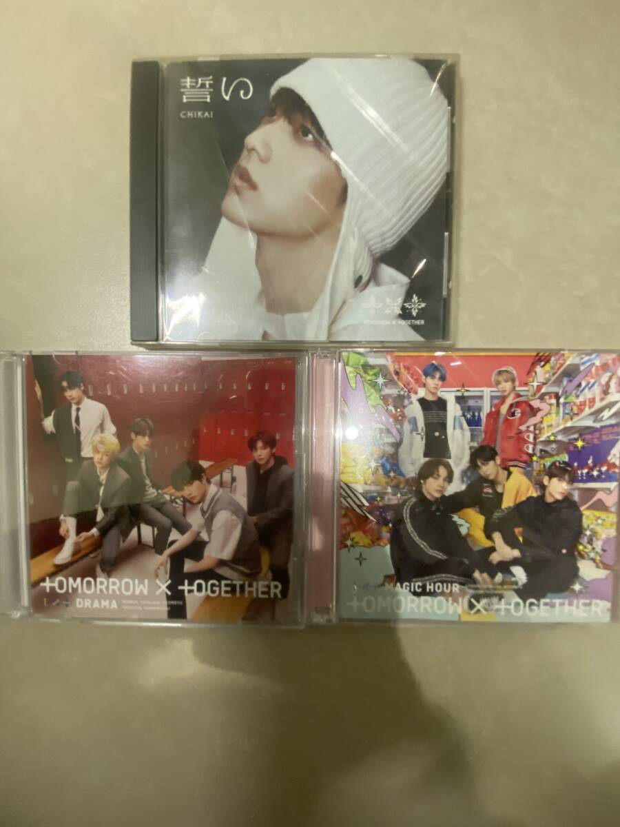 TOMORROW x TOGETHER シングル CD DVD シングル CD 計3枚セット(韓流)拍卖
