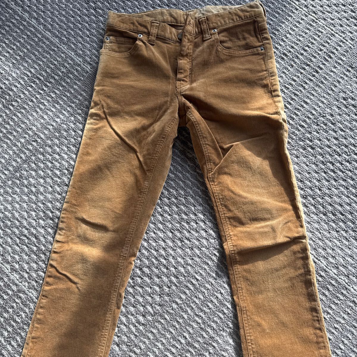 ハリウッドランチマーケット コーデュロイスリムパンツ27新品未使用 拍卖
