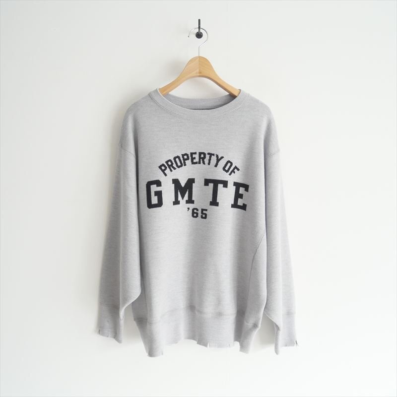 2023AW・人気完売品 / L'Appartement別注 / T.JOHNS 3RD CLUB / GMTE KNIT PULLOVER ニットプルオーバー S / 23080570005630 / 2411-1718拍卖