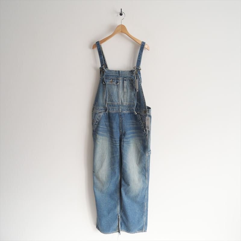 2023AW・人気完売品 / 未使用 / L'Appartement ドゥーズィエムクラス / DENIM OVER ALL オーバーオール 36 / 23040560100430 / 2412-0336拍卖