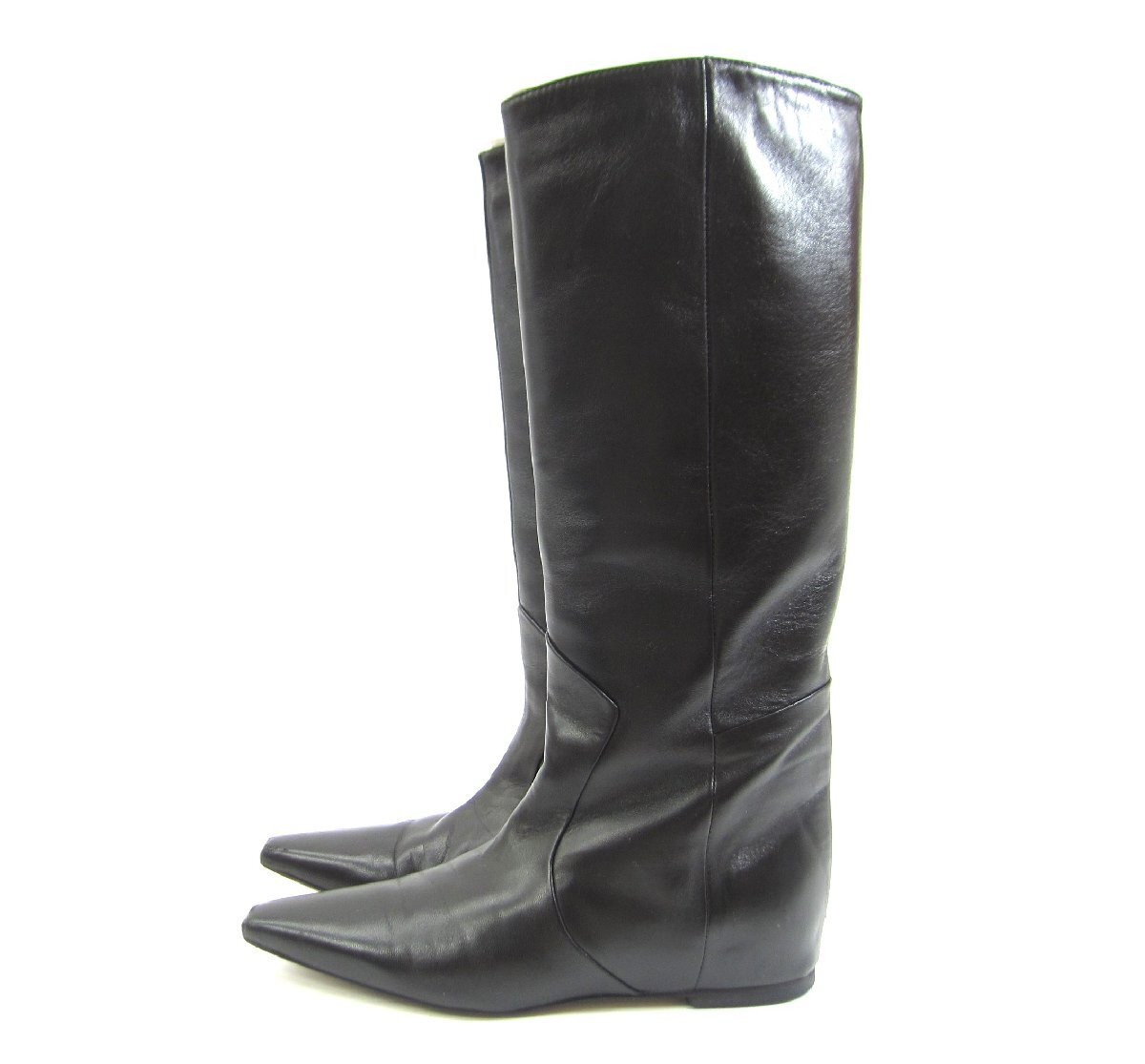 CORSO ROMA9 コルソローマノーヴェ ロングブーツ SIZE:38 24.0cm レディース ブーツ 靴 □UT12656拍卖