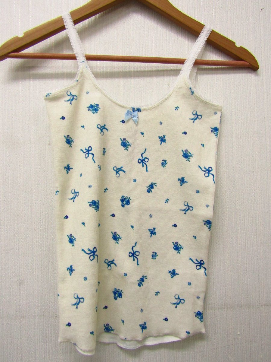 HOLIDAY ホリデイ SUPER RIB CAMISOLE キャミソール リボン サイズ:ONE SIZE ∩FL1099拍卖